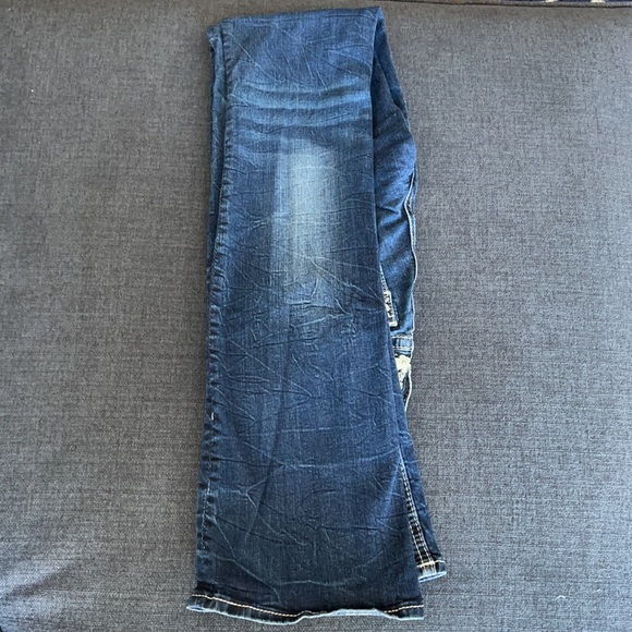 Miss Me Dark Blue Boot Cut Jeans - Picture 7 of 9